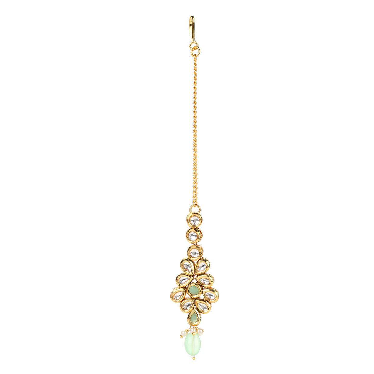 Kundan Gold Plated Choker Necklace Set