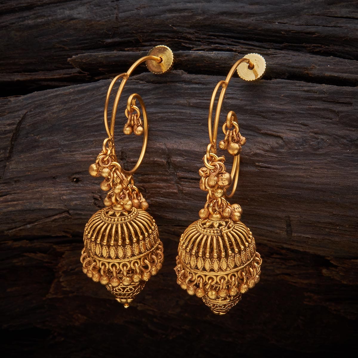 Kushal's Fashion Jewellery Antique Earring 132151