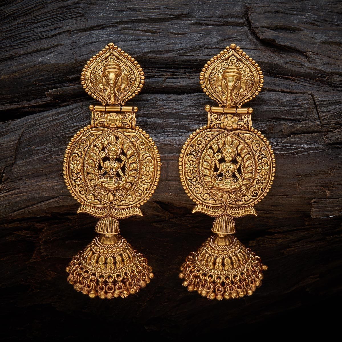 Kushal's Fashion Jewellery Antique Earring 132150