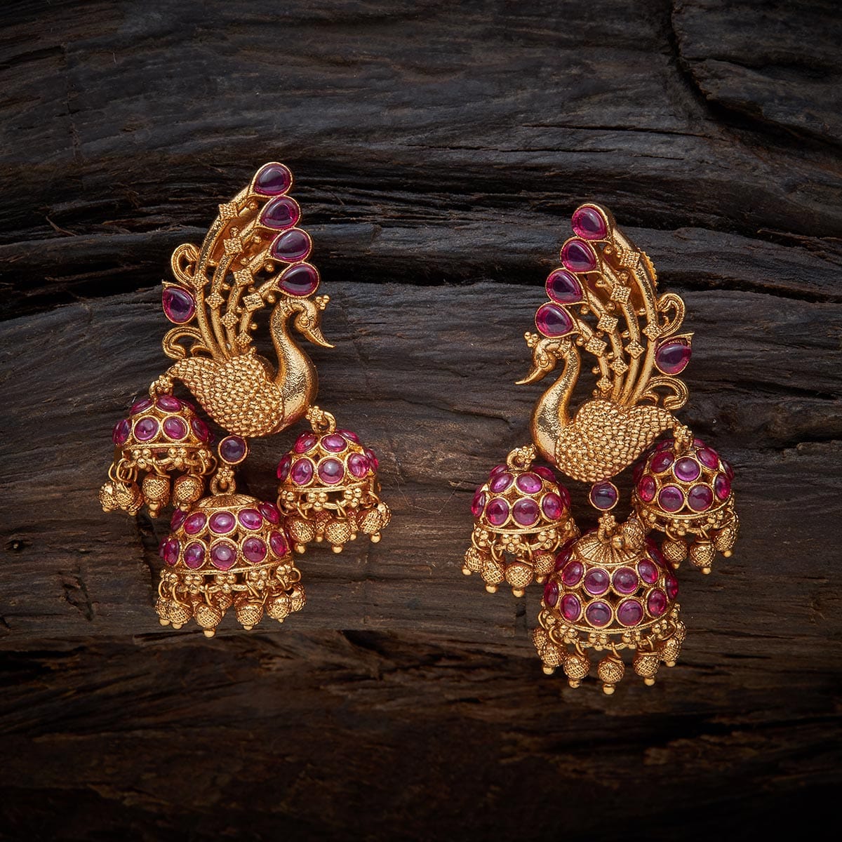 Kushal's Fashion Jewellery Antique Earring 131785