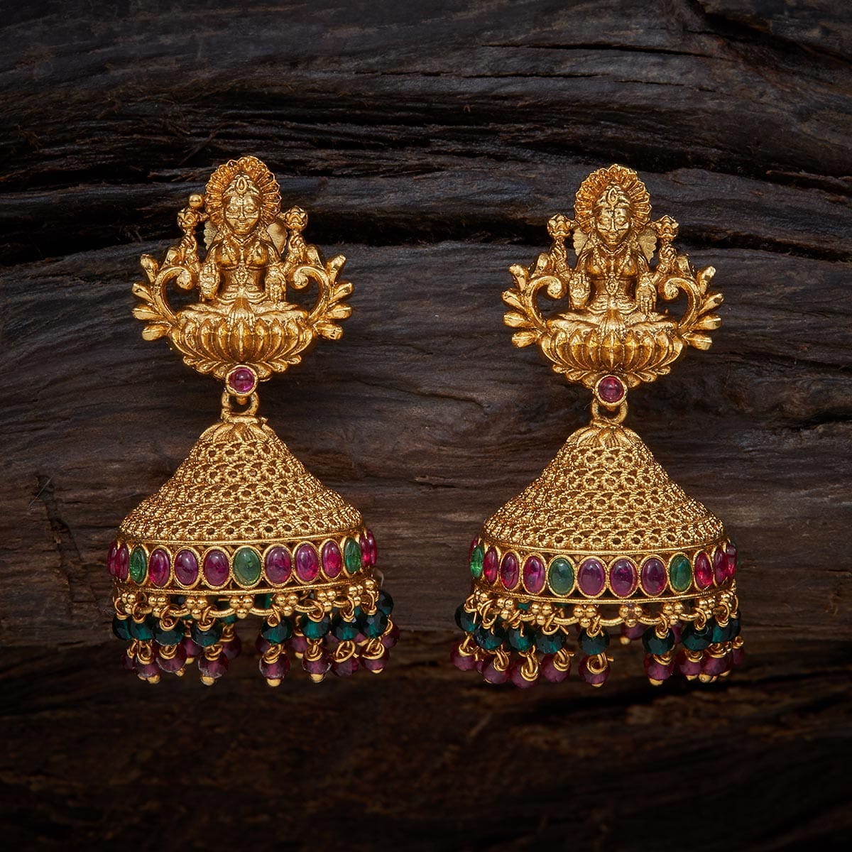 Kushal's Fashion Jewellery Antique Earring 134373