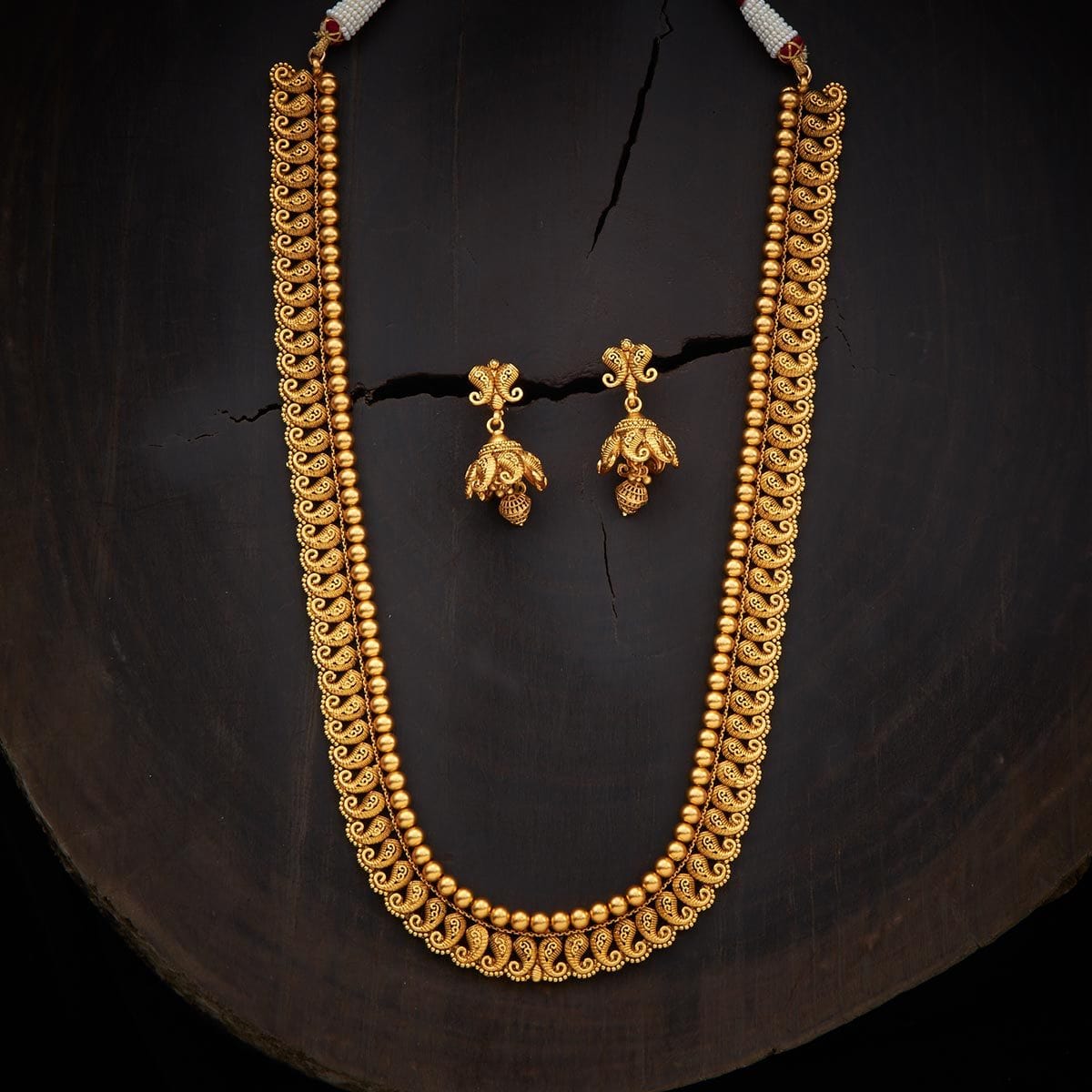 Kushal's Fashion Jewellery Antique Necklace 131639