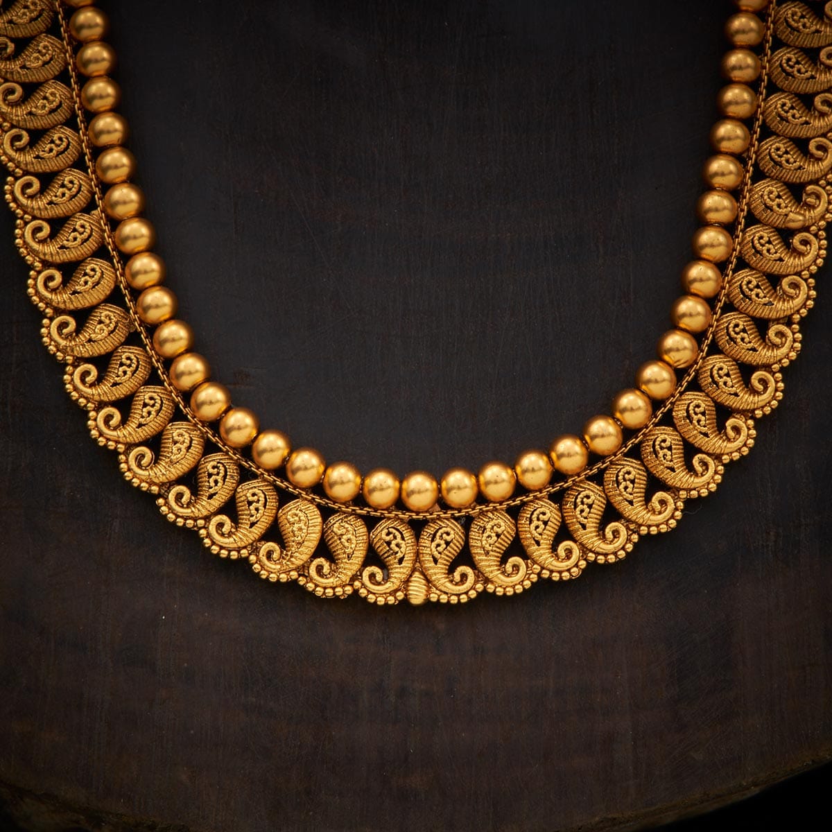 Kushal's Fashion Jewellery Antique Necklace 131639