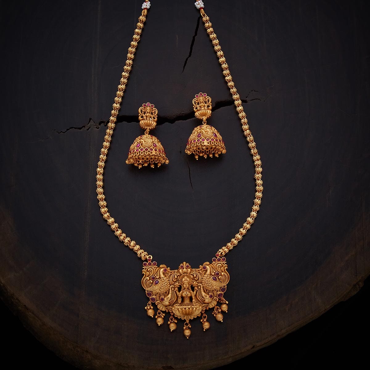 Kushal's Fashion Jewellery Antique Necklace 134419