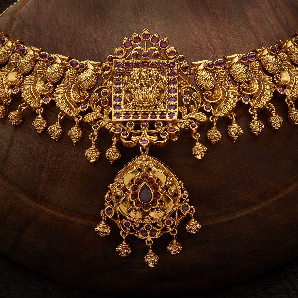 Kushal's Fashion Jewellery Antique Necklace 138959