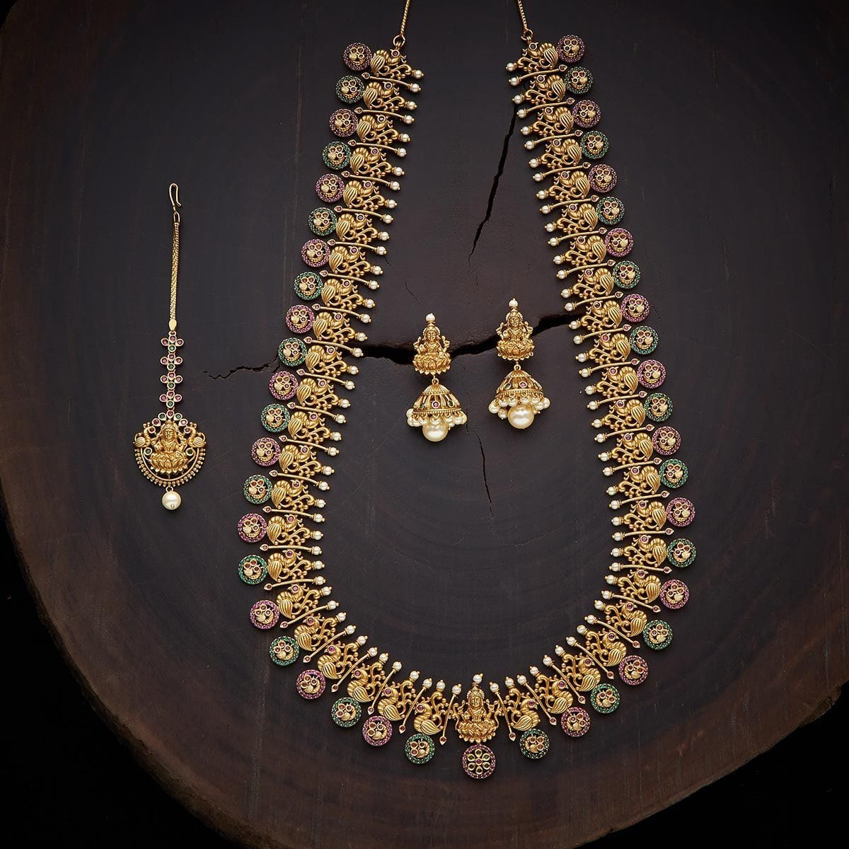 Kushal's Fashion Jewellery Swarnika Necklace 134902