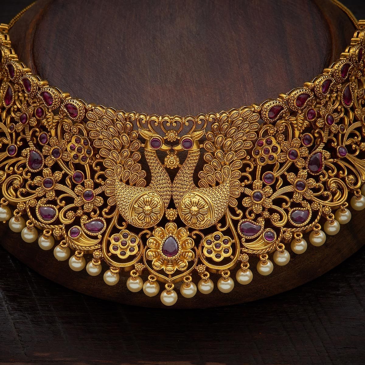 Kushal's Fashion Jewellery Swarnika Necklace 135921