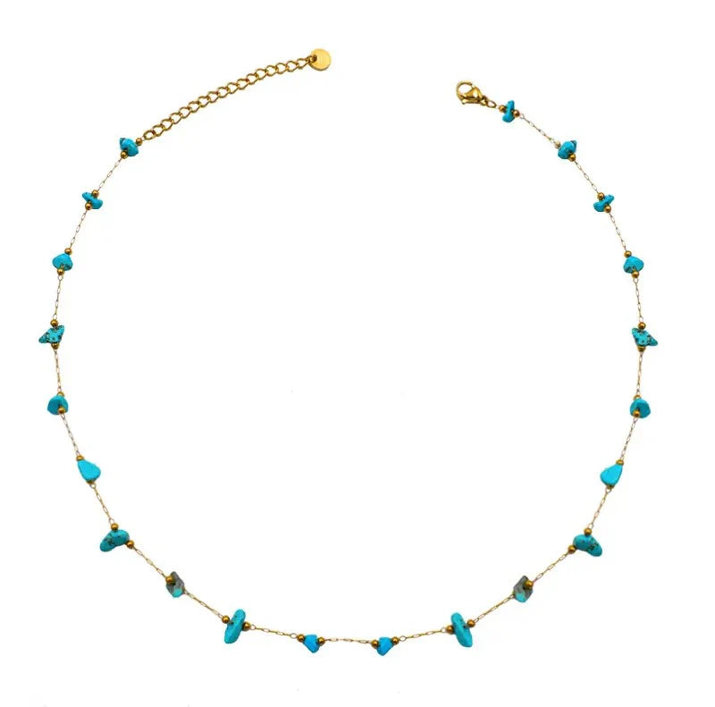 Raw Turquoise Necklace