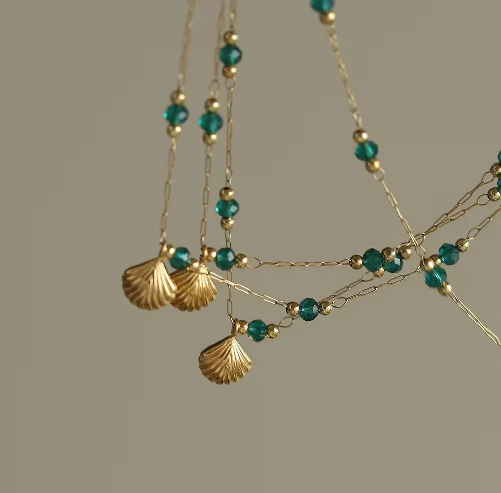 Mermaid Emerald Necklace